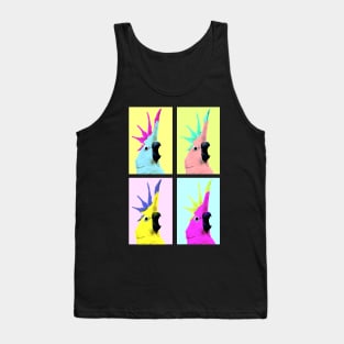 pop art cockatoo Tank Top